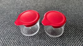 Tupperware Set Milch/Rahm- und Zuckerbehälter, 2 Stück