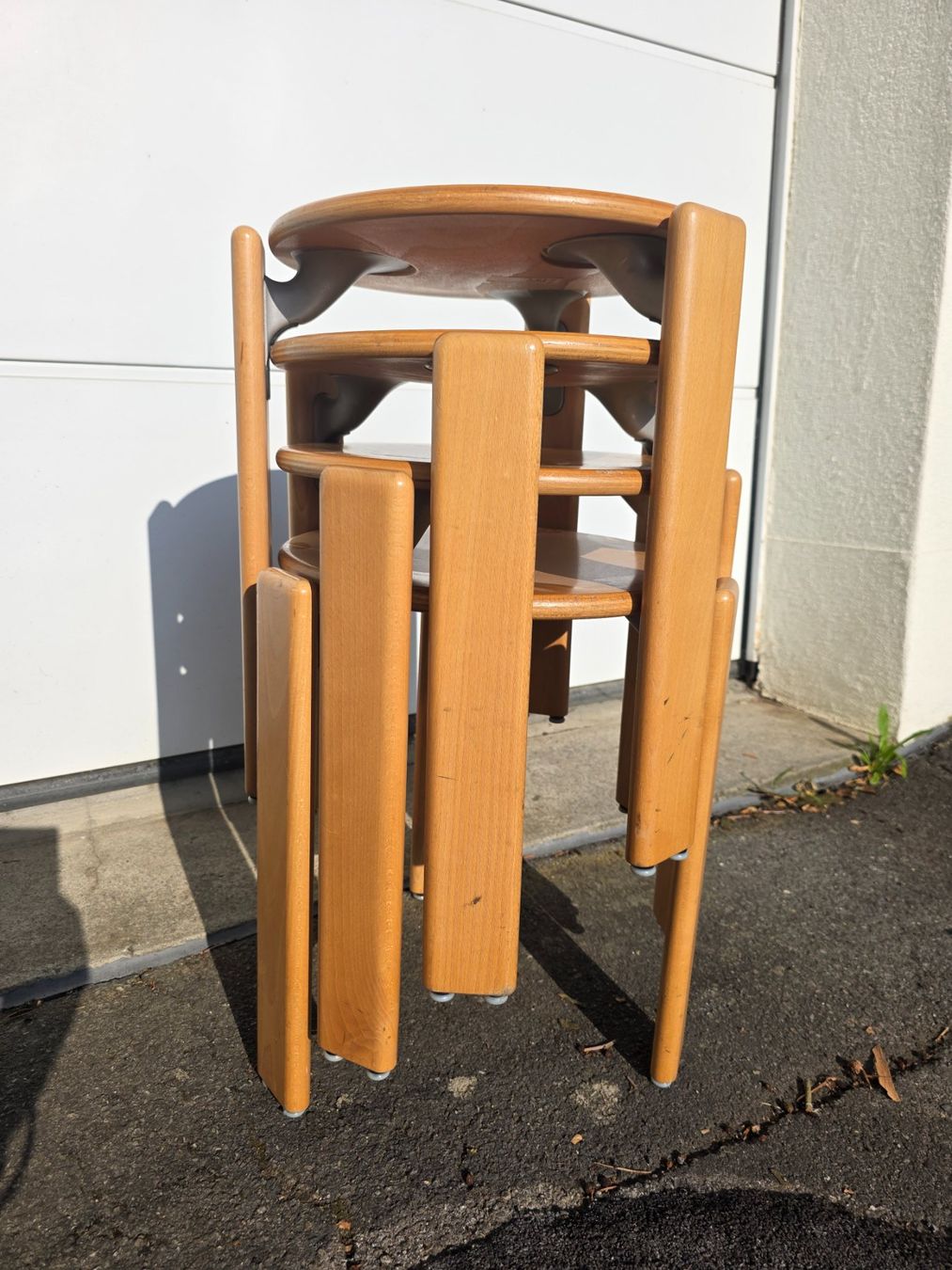 Dietiker Tabourets: 4 Original BRUNO REY Hocker, 1971 – D'occasion à Adligenswil par Vasi1 2