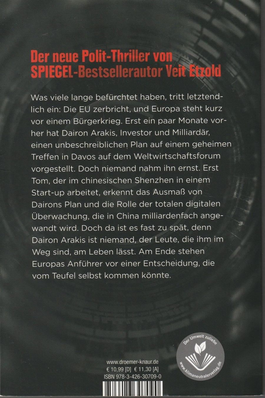 Libri: Veit Etzold - Final Control – Usato da Spiez venduto da Crazyduck 1