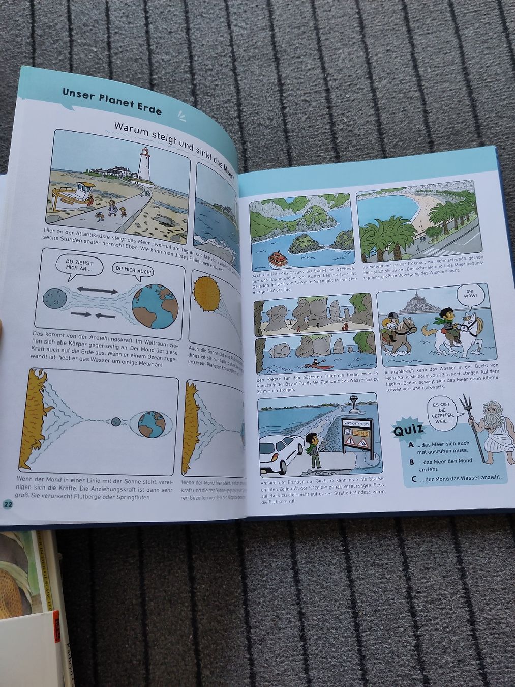 Libri: informativer Comic zum Erdgeschehen für Schulkinder  – Usato da Dettighofen Lengw. venduto da mai_75wt 1