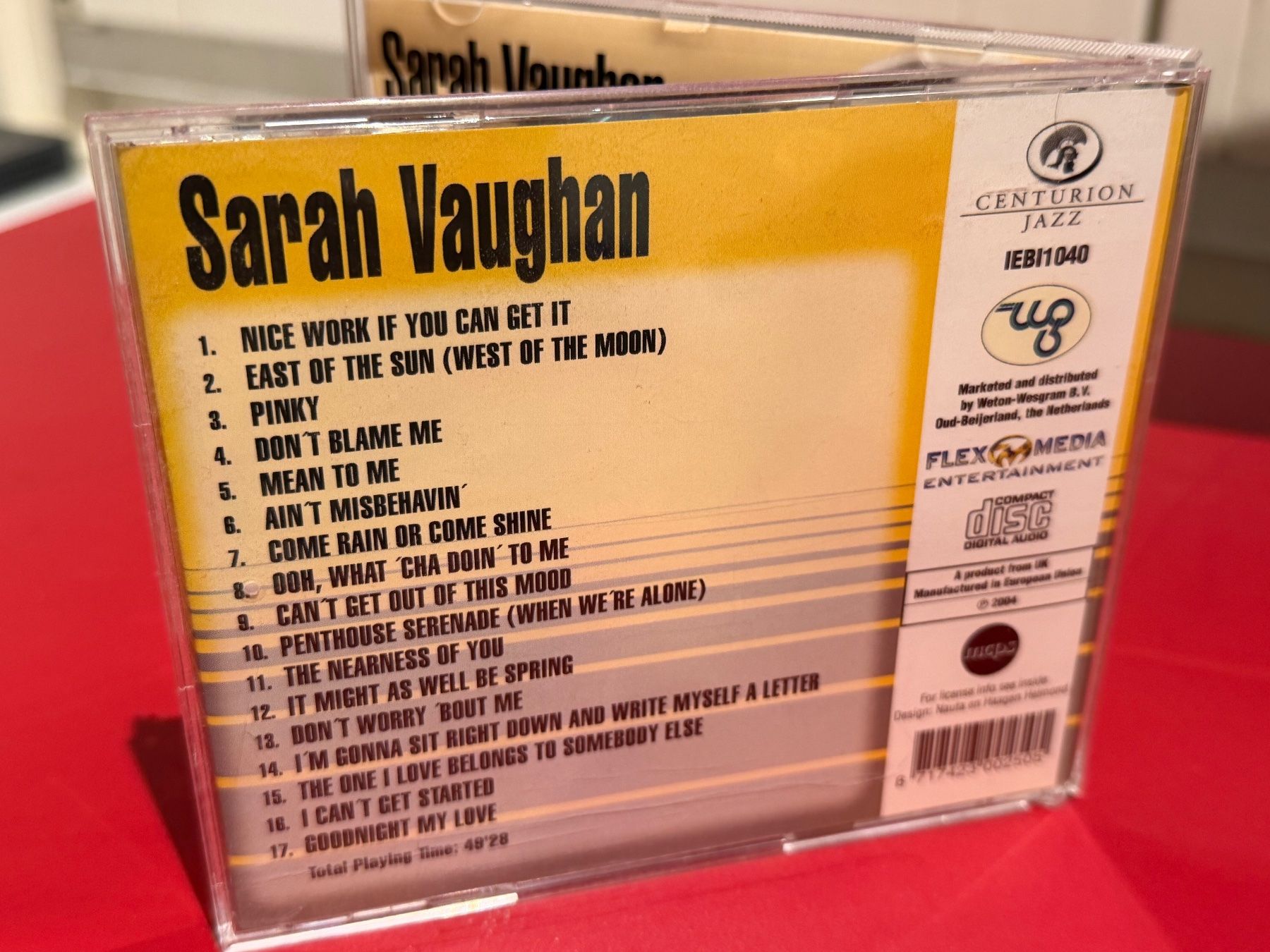 CDs: Sarah Vaughan - Sarah Vaughan - KA01A – Gebraucht aus Küsnacht ZH von JazzRecords 1