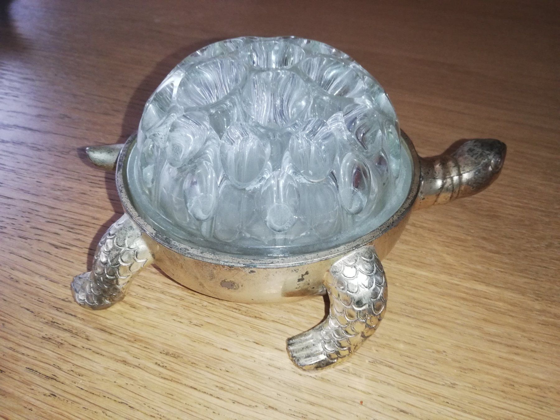 Statuette: Blumenfrosch Schildkröte – Usato da Aarburg venduto da Emelie 1