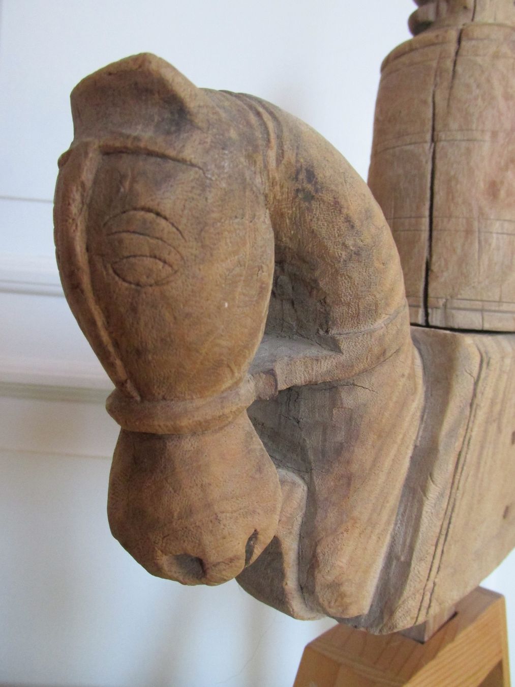 Sculture & Statue: Geschnitzte Holzfigur: stilisierte Pferdefigur – Usato da Winterthur venduto da mat_q5d5 6