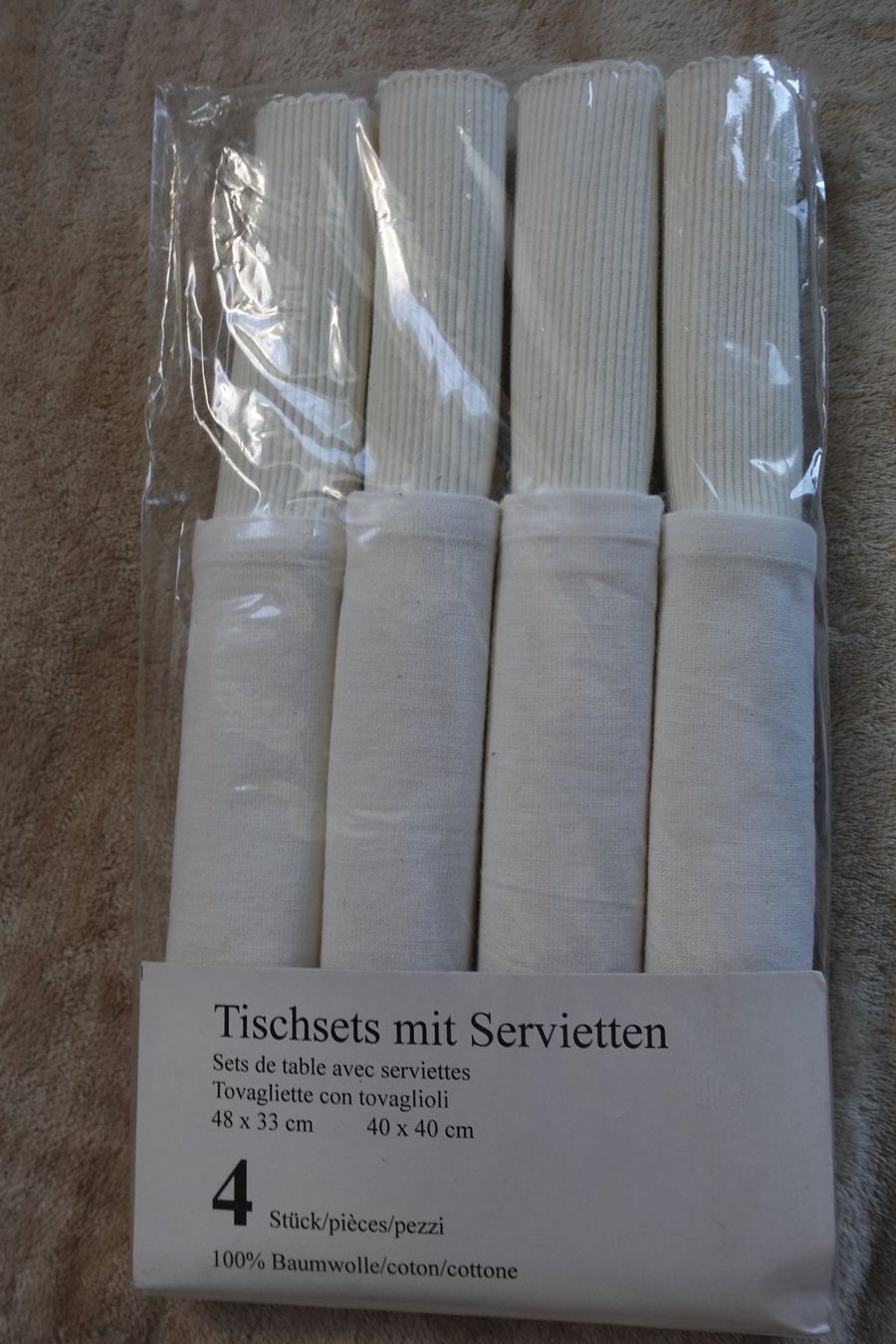 Altra biancheria da tavola: 1 neues Set Tischwäsche – Nuovo (secondo la descrizione) da rorschach venduto da bab_2yt6