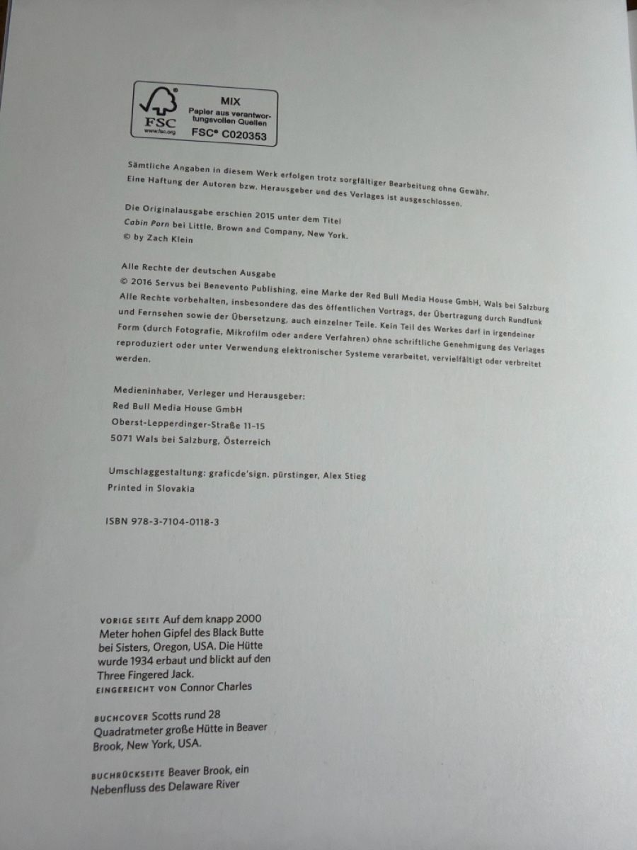 Libri: Hütten: Einsame, ruhige, magische Orte Buch – Nuovo (secondo la descrizione) da Zürich venduto da mhm_6rhw 2