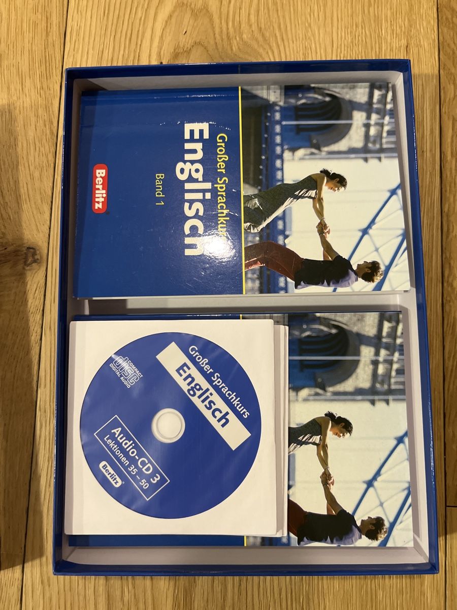 Libri: Berlitz - Grosser Sprachkurs Englisch mit Audio-CDs – Usato da Toffen venduto da ann_l58m 1