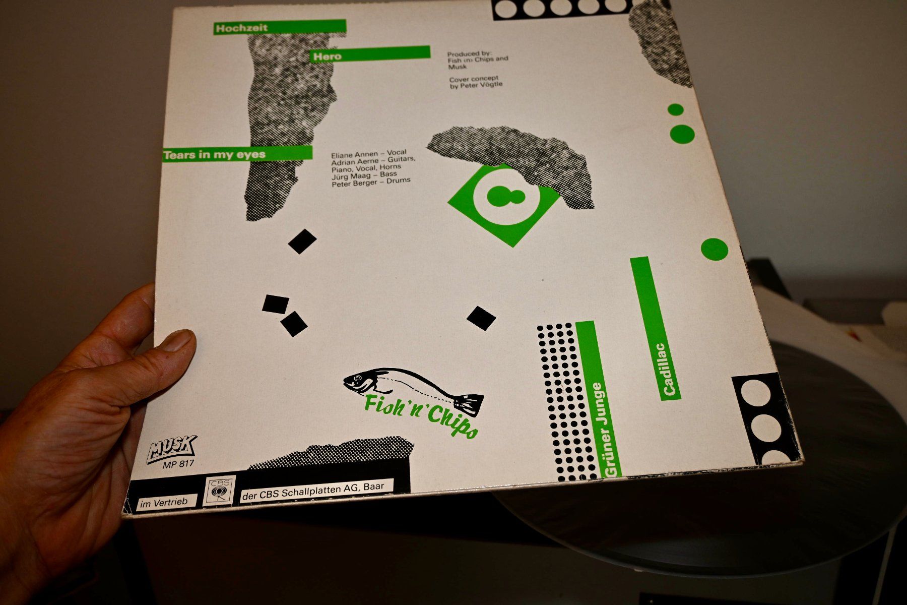 Vinyles: CH New WAVE Fish 'N' Chips - Same EP – D'occasion à Pfaffhausen par mono_rec 6