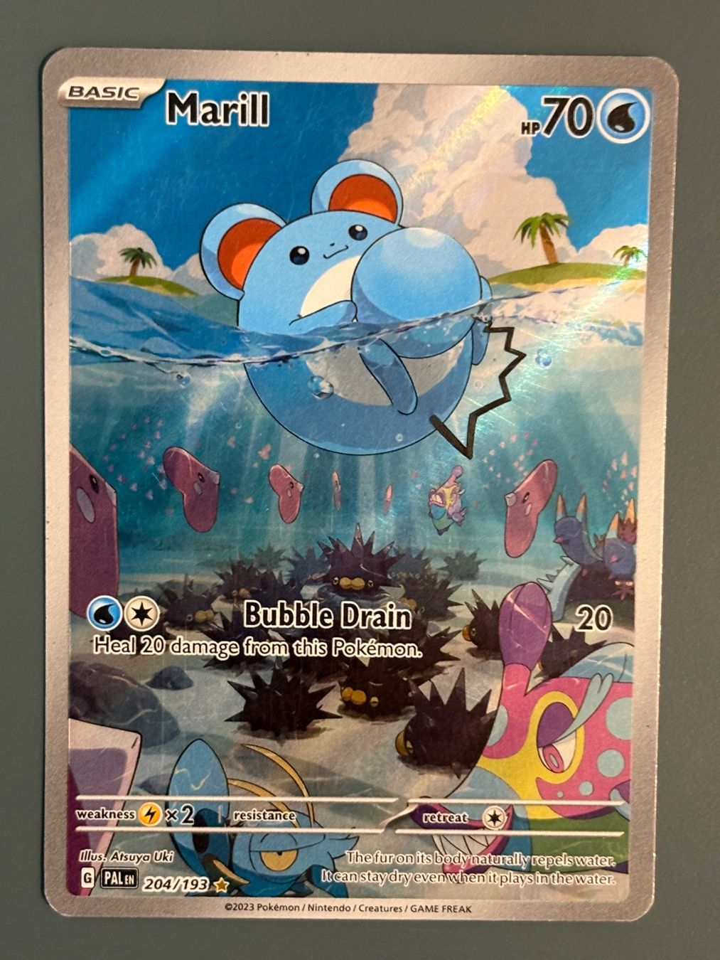 Pokémon Cartes à collectionner: Marill - PAL - ENG – D'occasion à Seewen SZ par Pokeace93