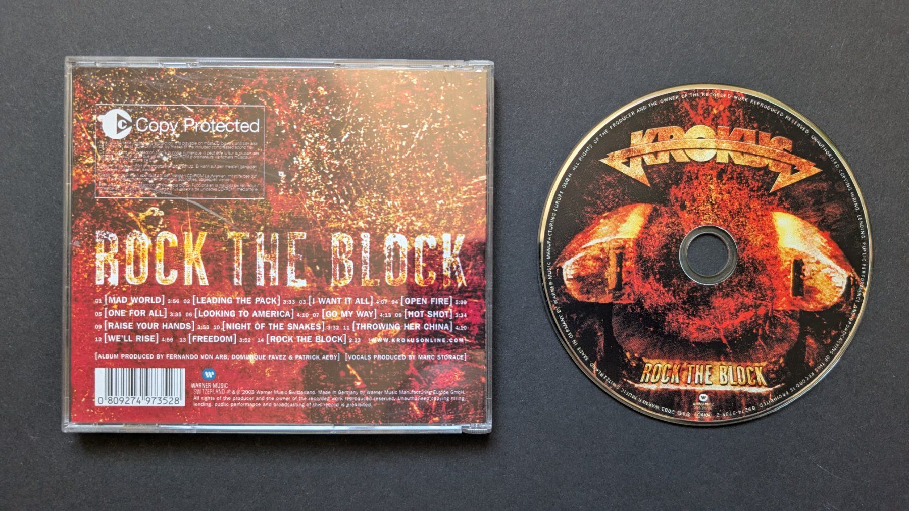 CDs: Krokus | Rock the Block | CD – Gebraucht aus Bottmingen von dan_c5wb 1