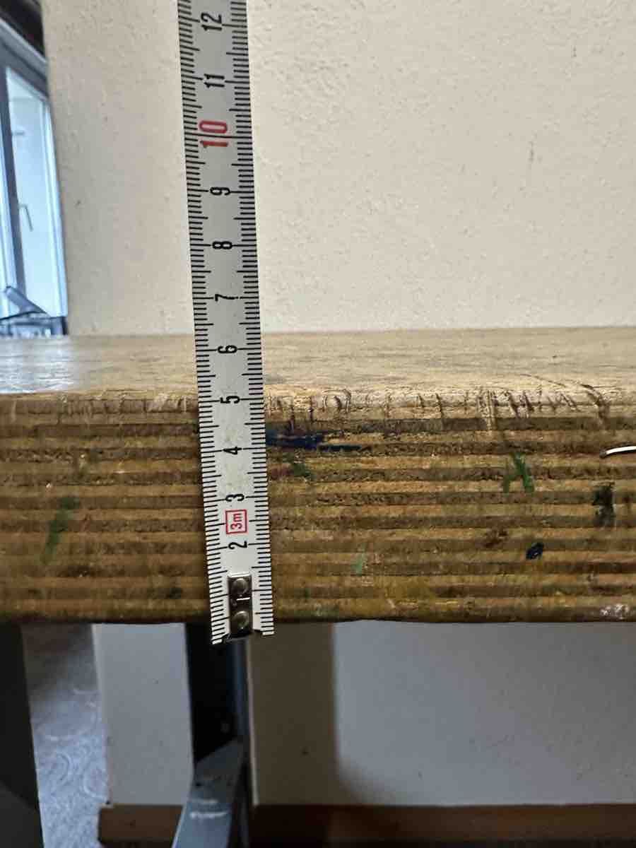 Werkbänke: Sturdy Workbench with Metal Frame, Used Condition – Gebraucht aus Elsau von MANWITHVAN 5