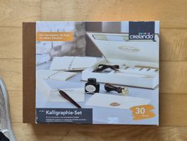 Crellando Kalligraphie-Set 30-teilig neuwertig komplett