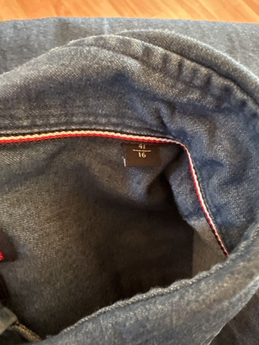Tommy Hilfiger Camicie: Tommy Hilfiger Herren Hemd, Gr. 41, einf. Brustweite 57cm – Usato da St. Gallen venduto da mai_gd7k 3