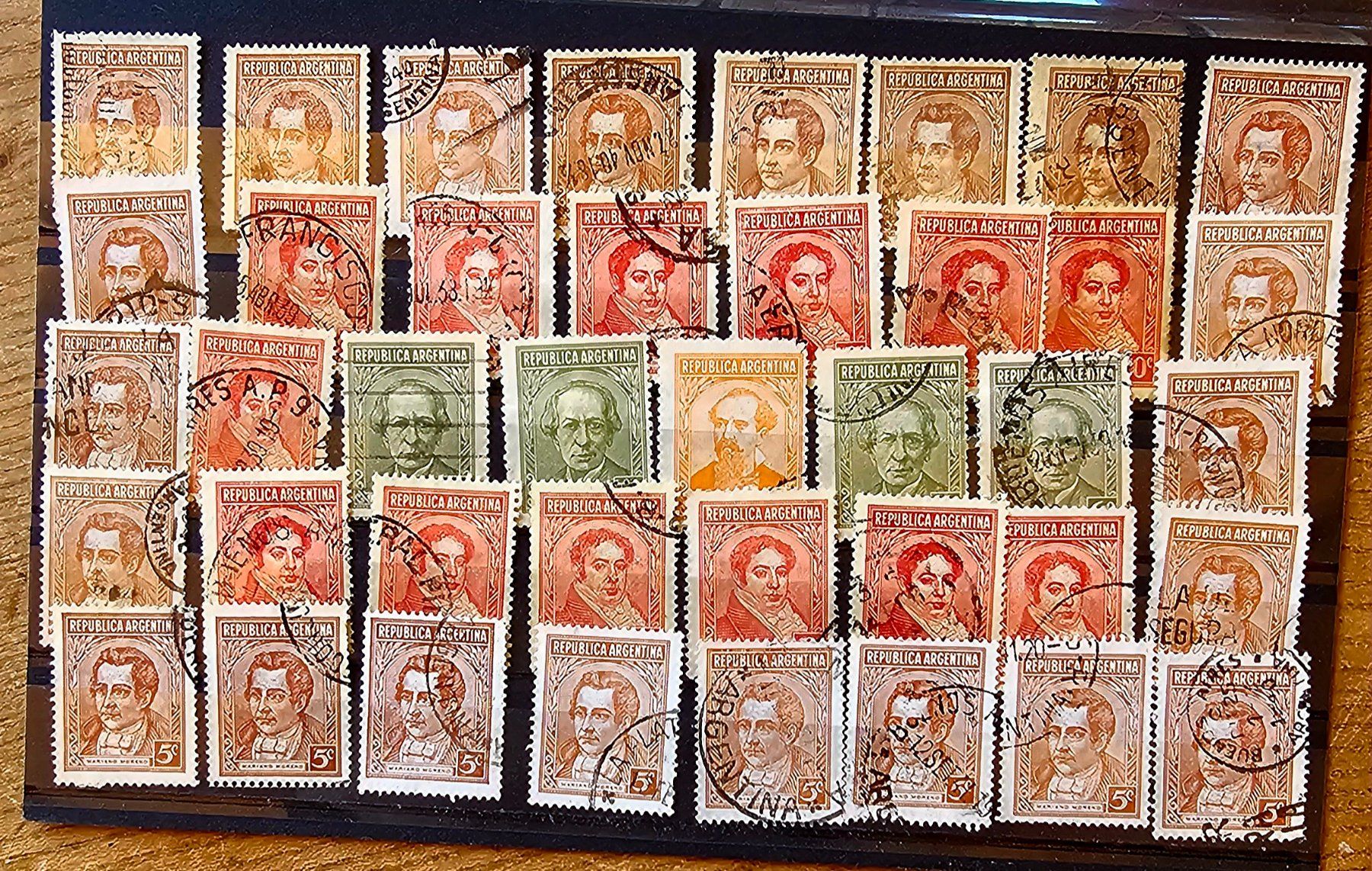 Tutti i francobolli: ARGENTINA ARGENTINIEN Briefmarken  gest. – Usato da Les Valettes venduto da Nuba1