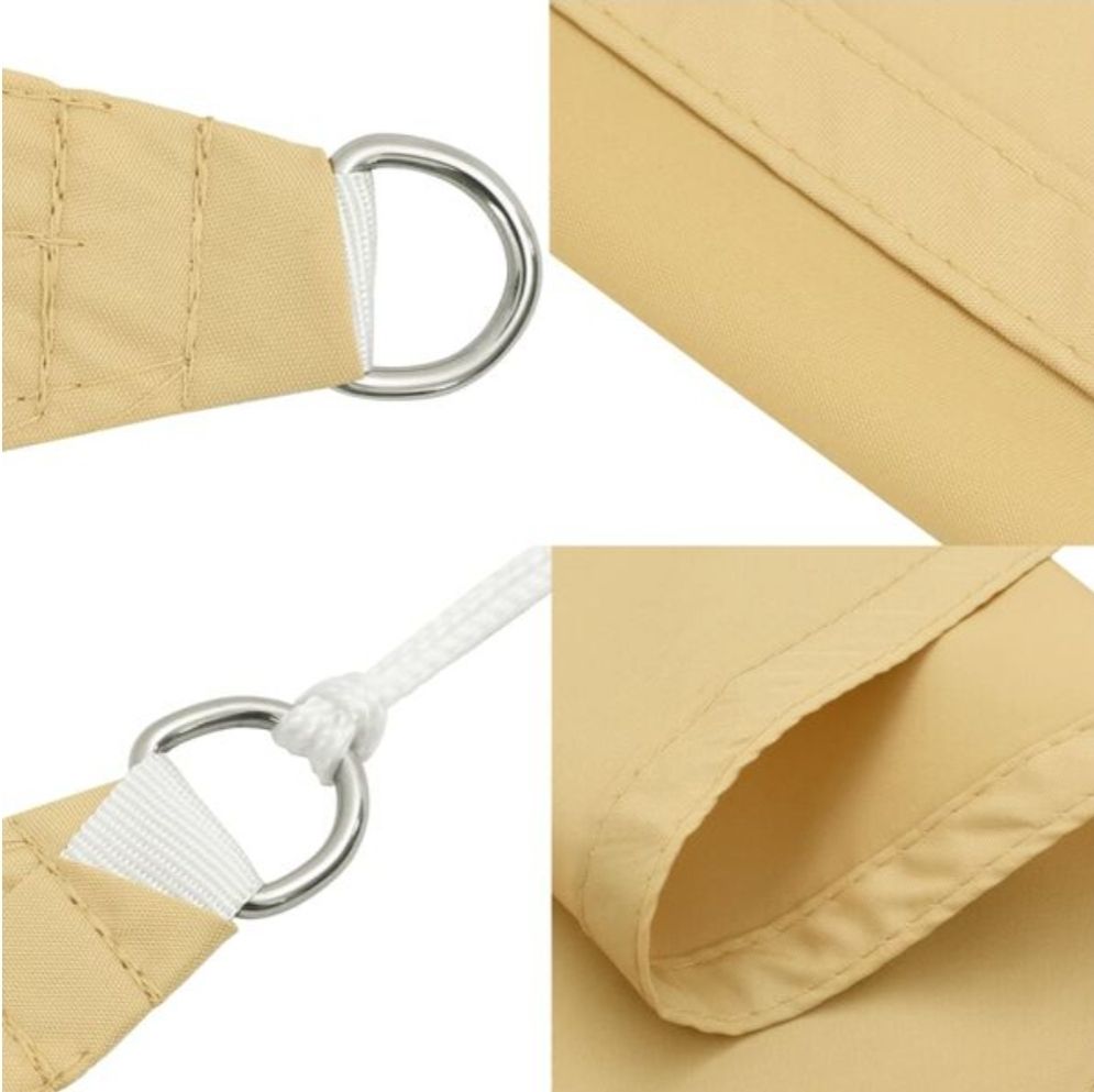 Tessuti: Sonnensegel Farbe Sand 2x2x2m – Nuovo (secondo la descrizione) da Wengi b. Büren venduto da NeReida88 2