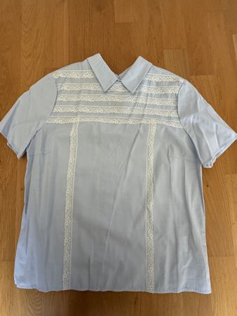 Elegante Bluse SET, hellblau, Grösse 38 NEU