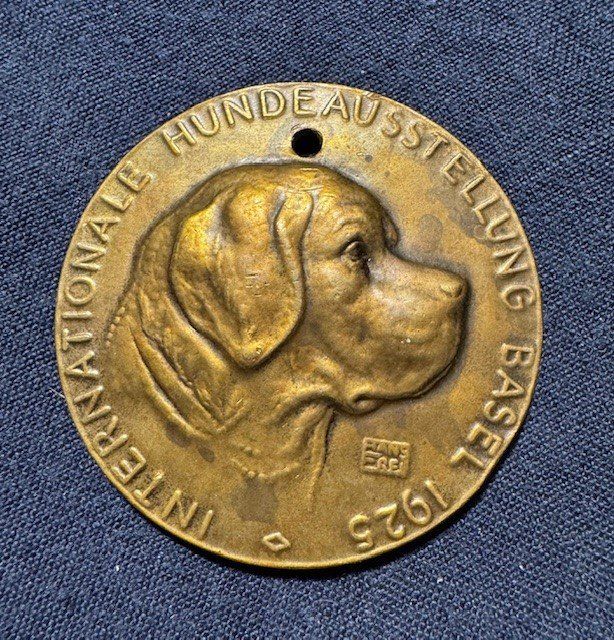 Medaglie: Basel 1925 - Int. Hundeausstellung HANS FREI – Usato da Meilen venduto da coins4sale