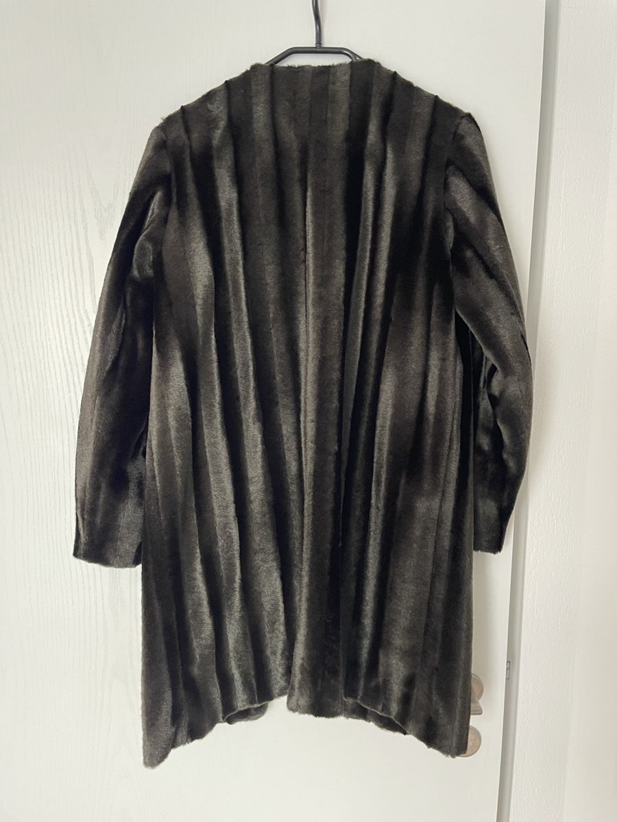 Cappotti: Schicker Kunstpelzmantel Gr. 38 dunklebraun – Usato da Bremgarten AG venduto da arl_8nbf 4