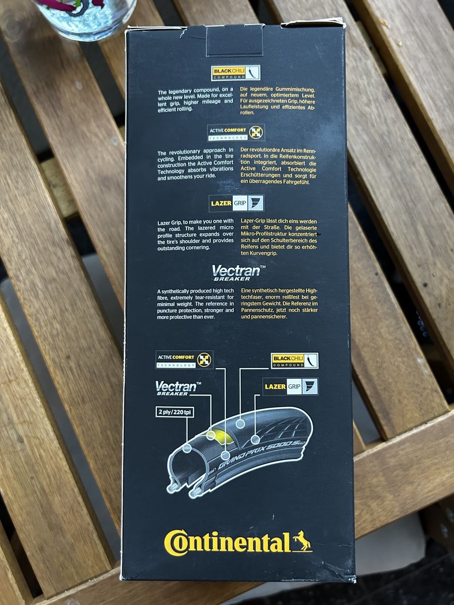 Continental Pezzi di ricambio: Continental GP 5000 S TR 27.5 – Nuovo e nell'imballaggio originale da Zürich venduto da durafa 1