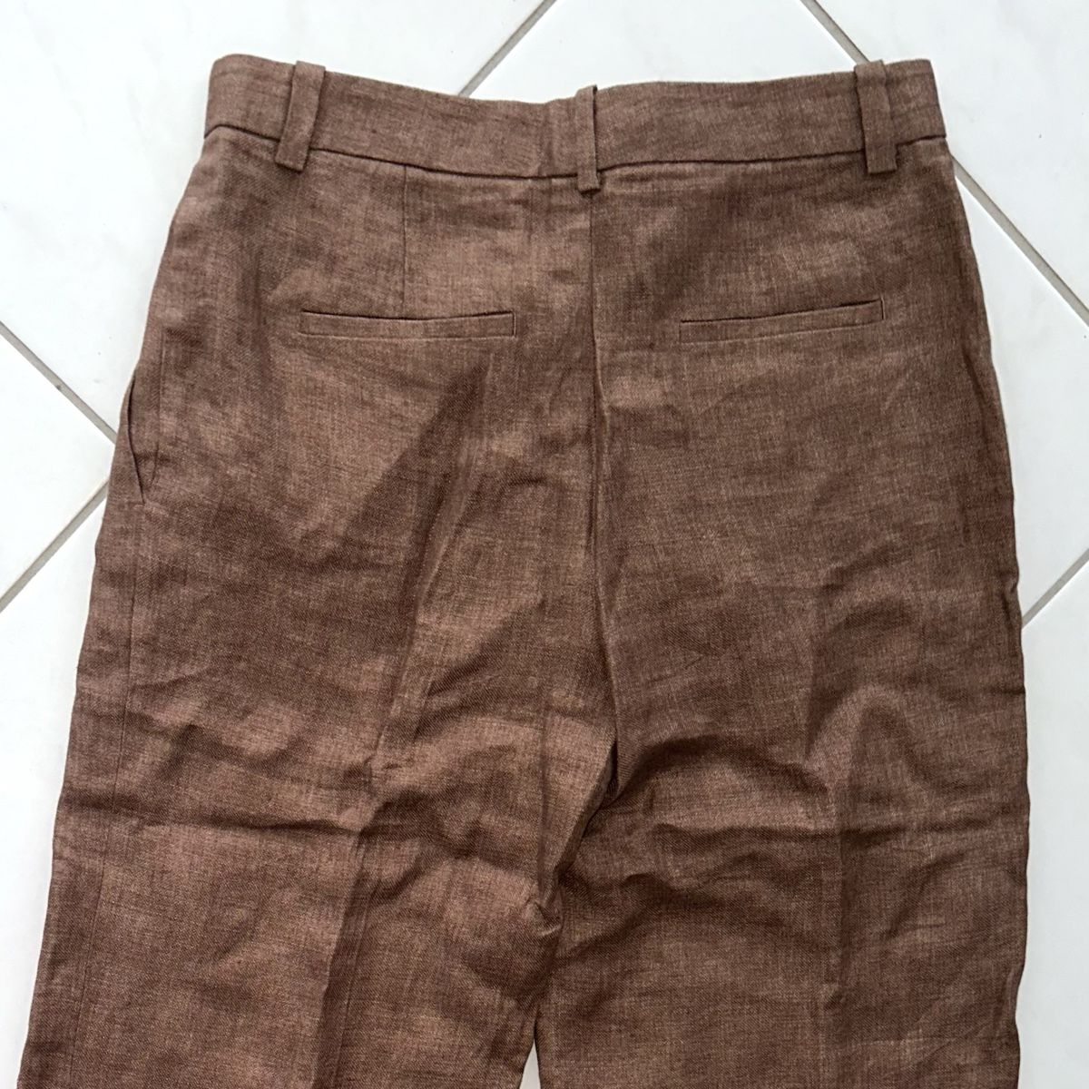 Massimo Dutti Pantaloni: MASSIMO DUTTI HOSE GR. 36 LEINEN neuwertig – Nuovo (secondo la descrizione) da Unteraegeri venduto da MH203 7
