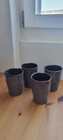 Becher / Tasse aus Keramik 5 dl im 4er Set