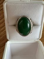 Silberring mit Aventurin gr 55