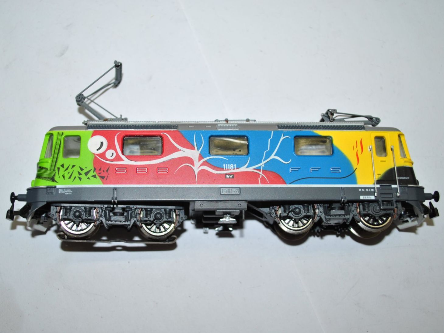 Jouef Modellini di ferrovie: Jouef Elektrolok SBB 8868 (PDB193) – Usato da Aarwangen venduto da Bahnsupport 4