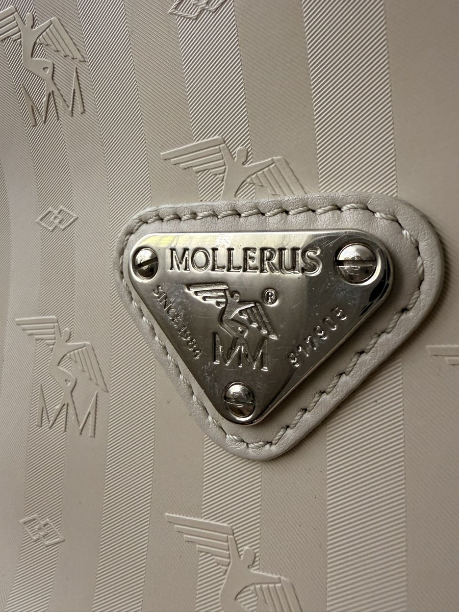 Maison Mollerus Borse da donna: Handtasche Maison Mollerus, taupe grau/silber – Usato da Männedorf venduto da Dinaquati 3