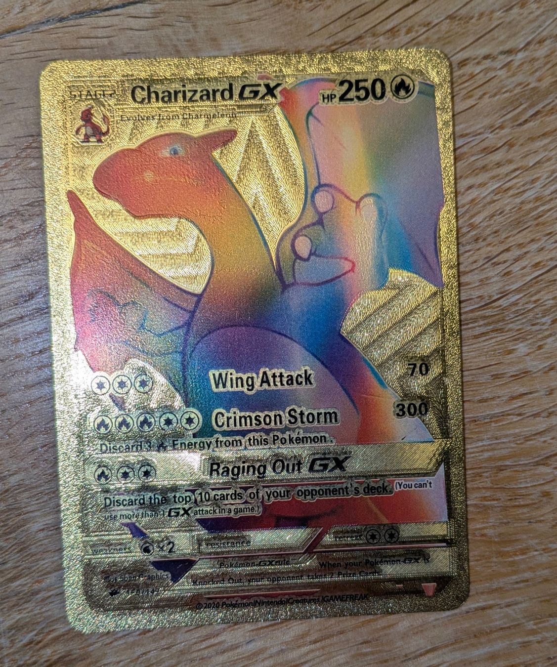 Pokémon Carte collezionabili: Charizard GX & Shining Charizard Gold Metall Karten – Usato da Büren an der Aare venduto da Rubic-one 1