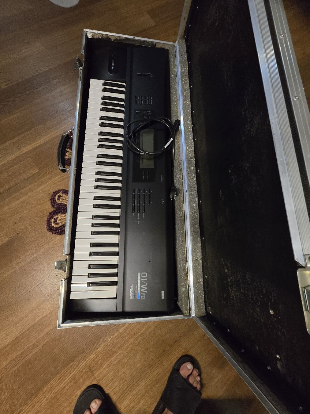 Korg Strumenti musicali: Korg 01/WFD Workstation Synthesizer – Expanded Mit Hard Case – Usato da Zürich venduto da Roy-Events-Zurich 5