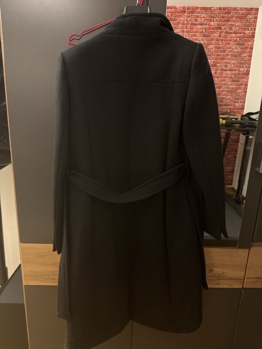 Mango Mäntel: Modern Black 100% Wool Coat Size M – Neu (gemäss Beschreibung) aus Hausen AG von nik_9sg2 5