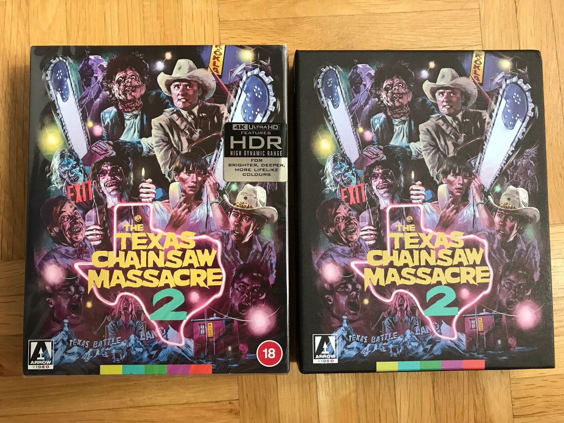 Alle DVDs: Texas Chainsaw Massacre 2 - Limited Edition - 4K UHD – Gebraucht aus Zürich von Malcom