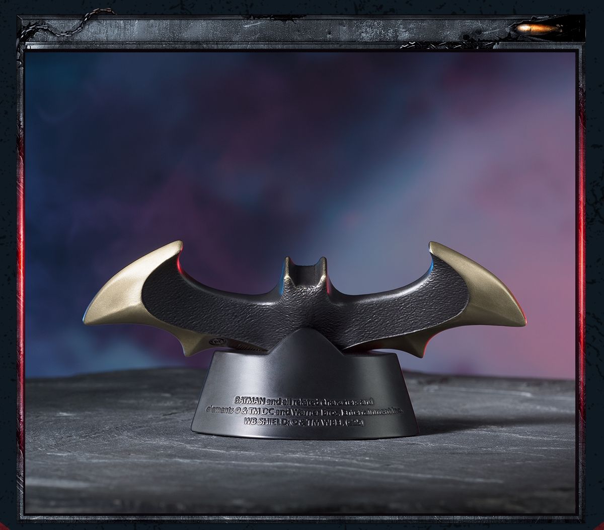 Tutte le decorazioni: Batarang schwer, lizensiert WB, Bronce Master – Nuovo (secondo la descrizione) da Basel venduto da kim_872m 3