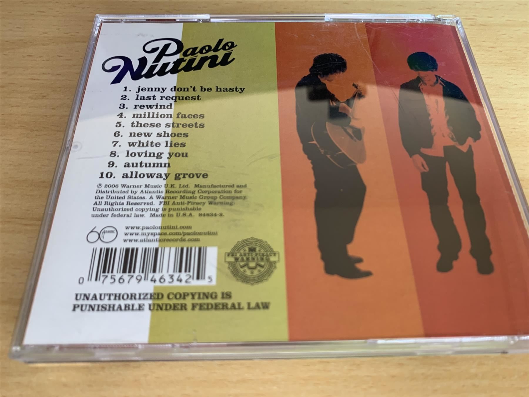 CDs: Paolo Nutini – These Streets – D'occasion à Rikon im Tösstal par Alpenmutz 1