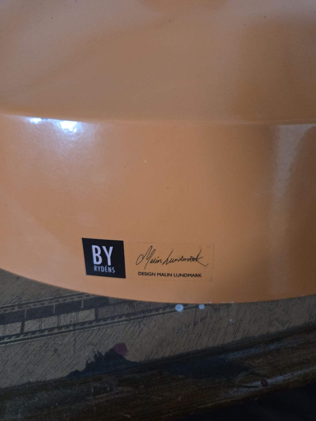 Lampade: Hängeleuchte orange Malin Lundmark BY Rydens  – Usato da Olten venduto da Prinzenstyle 1