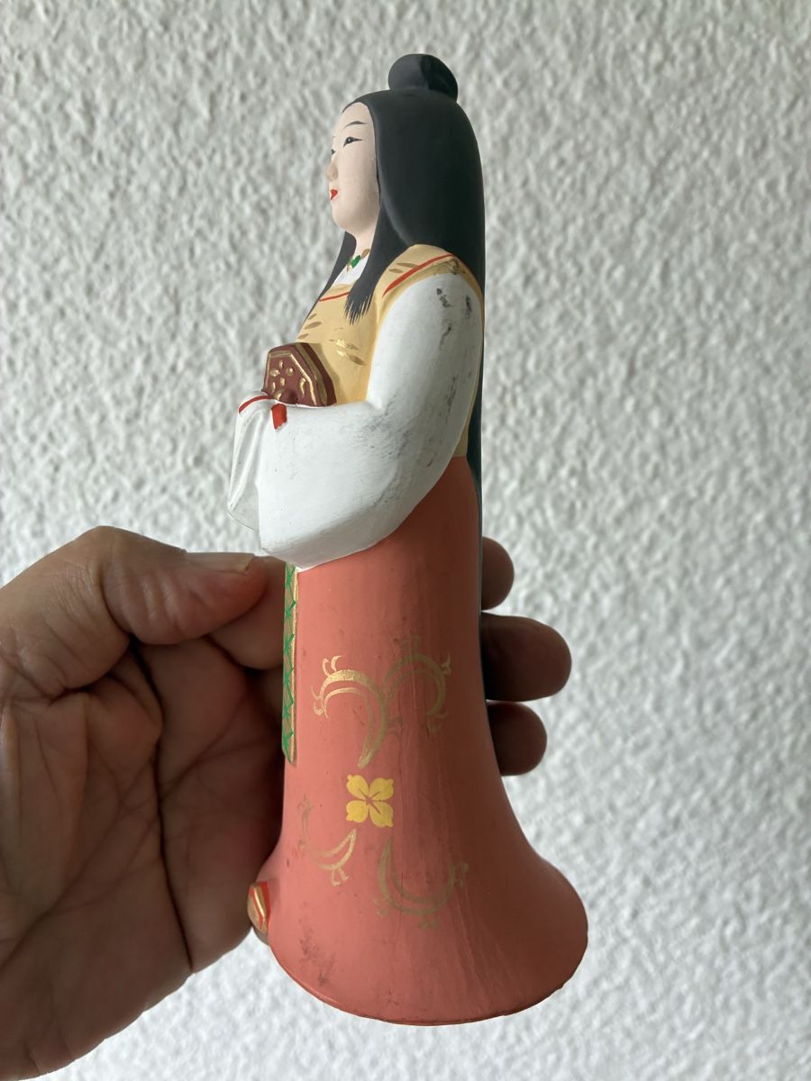 Figuren: Japon,antique puppet en argile – Gebraucht aus St-Aubin-Sauges von asianart 3