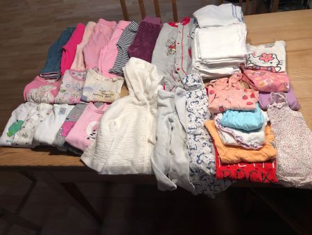 40-Teiliges Hübsches Babypaket Gr. 62-74