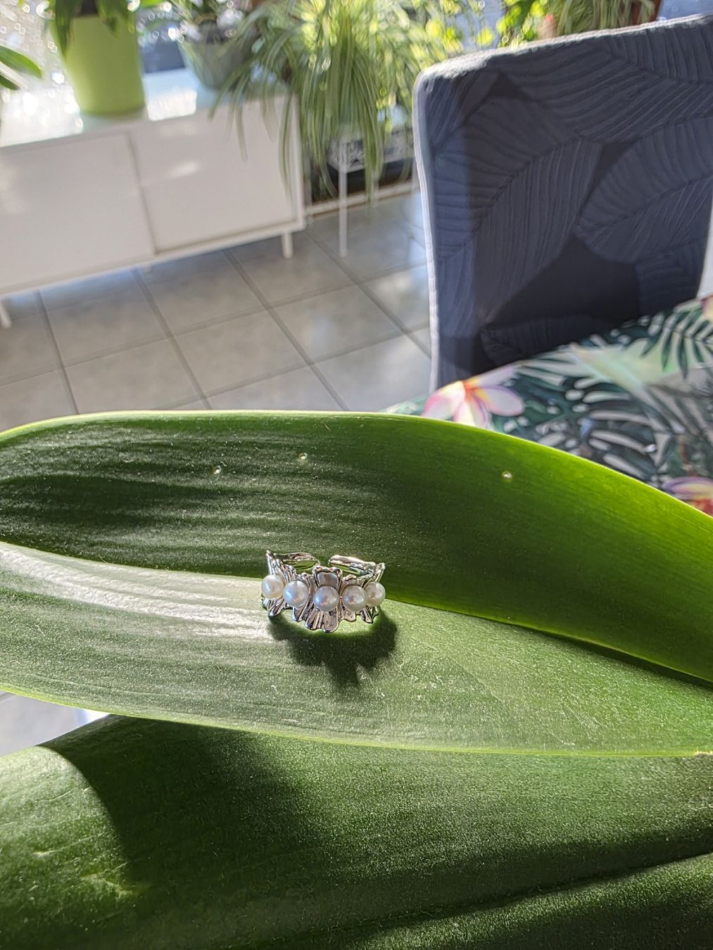 Ringe: Silber Perle Ring mit Retro-Charme – Neu und originalverpackt aus Romoos von Jewelrylover 2