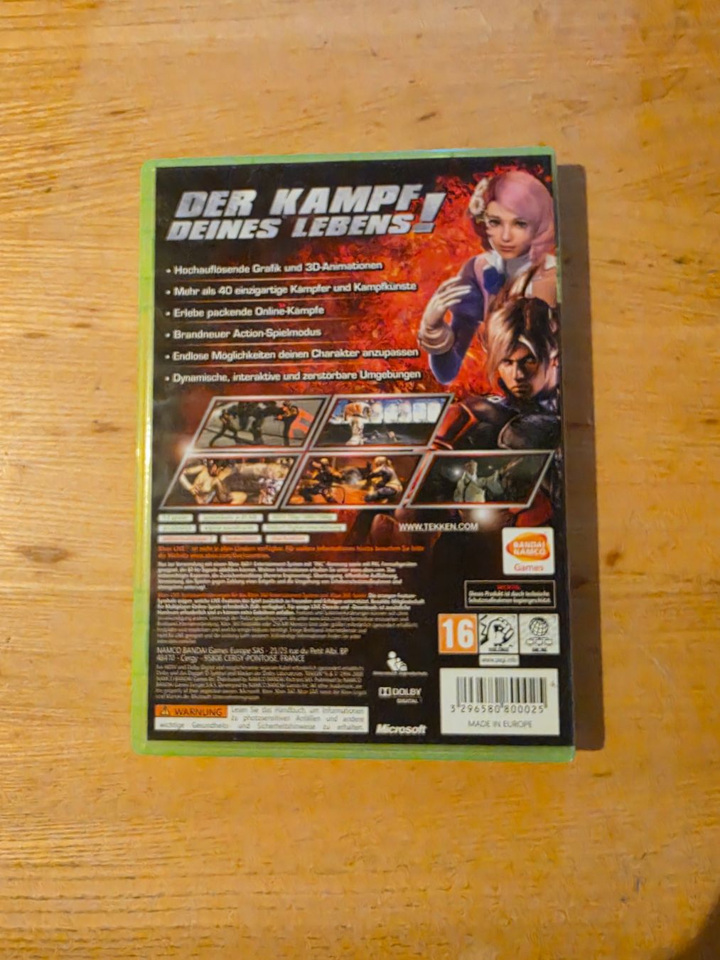 Jeux: Xbox 360 Tekken 6 ab 1.- – D'occasion à triesenberg par wisi369 1