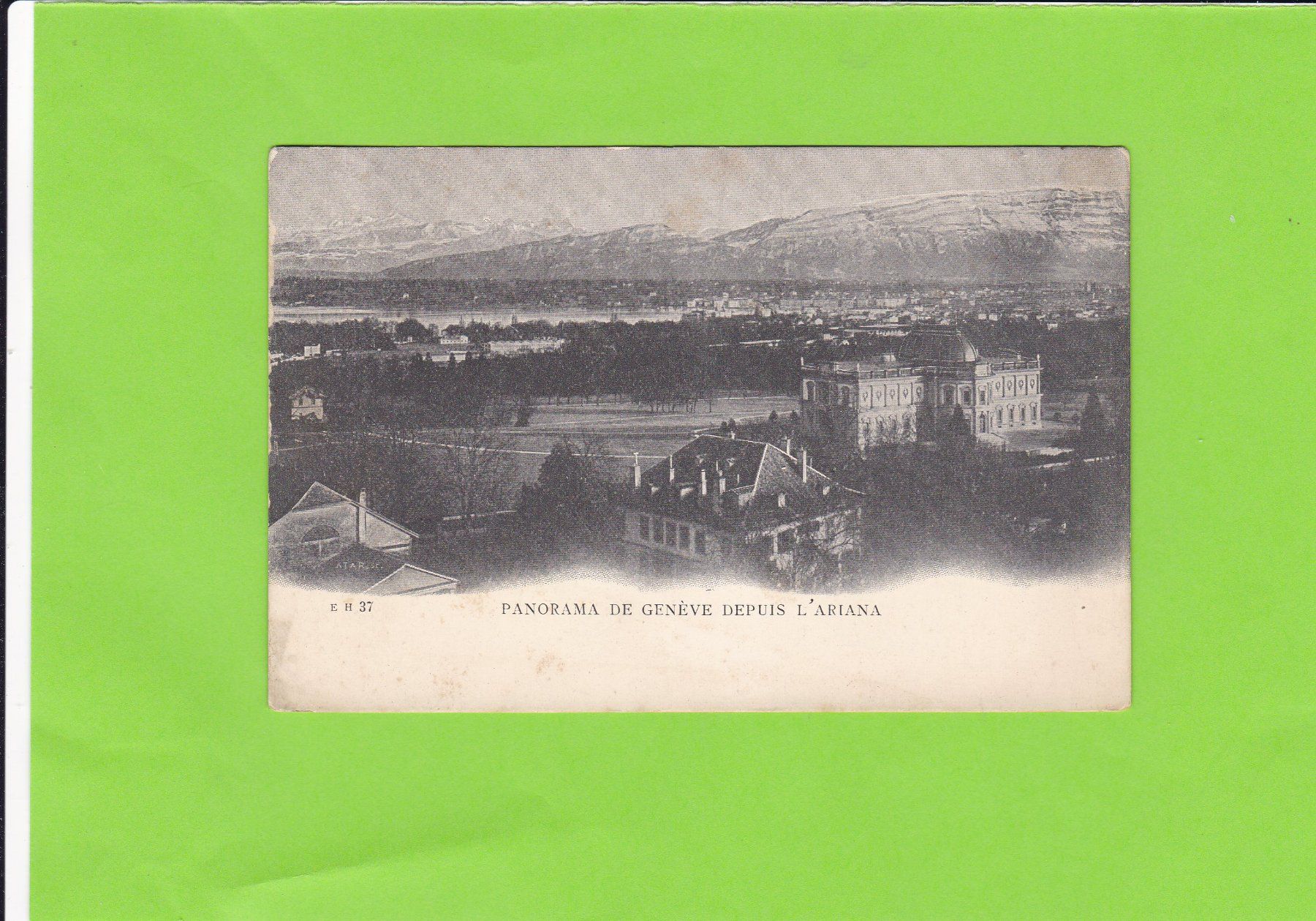 Cartoline postali: Panorama de Genève – Usato da St. Peterzell venduto da neckertal