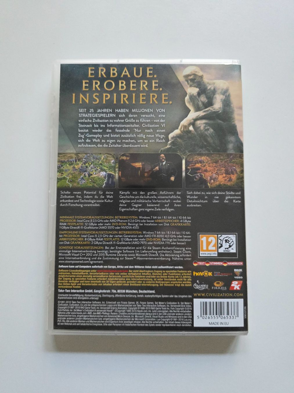 Giochi: DVD-ROM PC Spiel Civilization VI – Usato da Dättlikon venduto da Wundertuete_ 1
