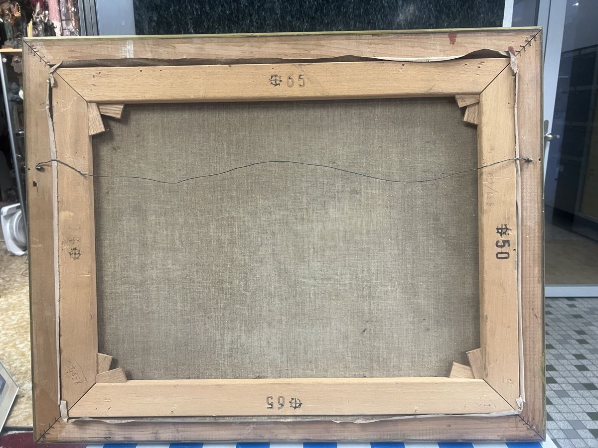 Dipinti: HUILE SUR TOILE ANCIENNE SIGNÉE – Usato da Genève venduto da Qanil77 7