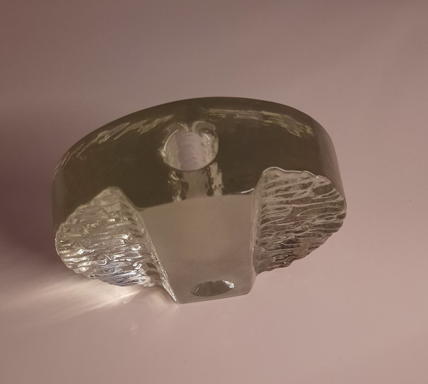Vasi & Recipienti: schwere Glas-Blumenvase – Usato da Greifensee venduto da Snowtime 1