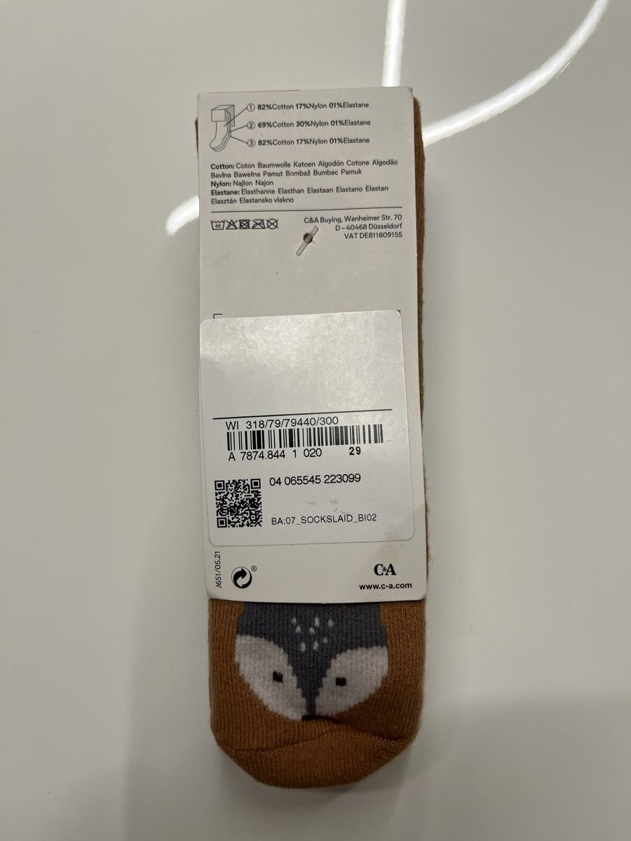 Calze per bambini: C&A Babysocken Gr. 18-20 – Nuovo e nell'imballaggio originale da Oberwil BL venduto da FinjaBijou 4