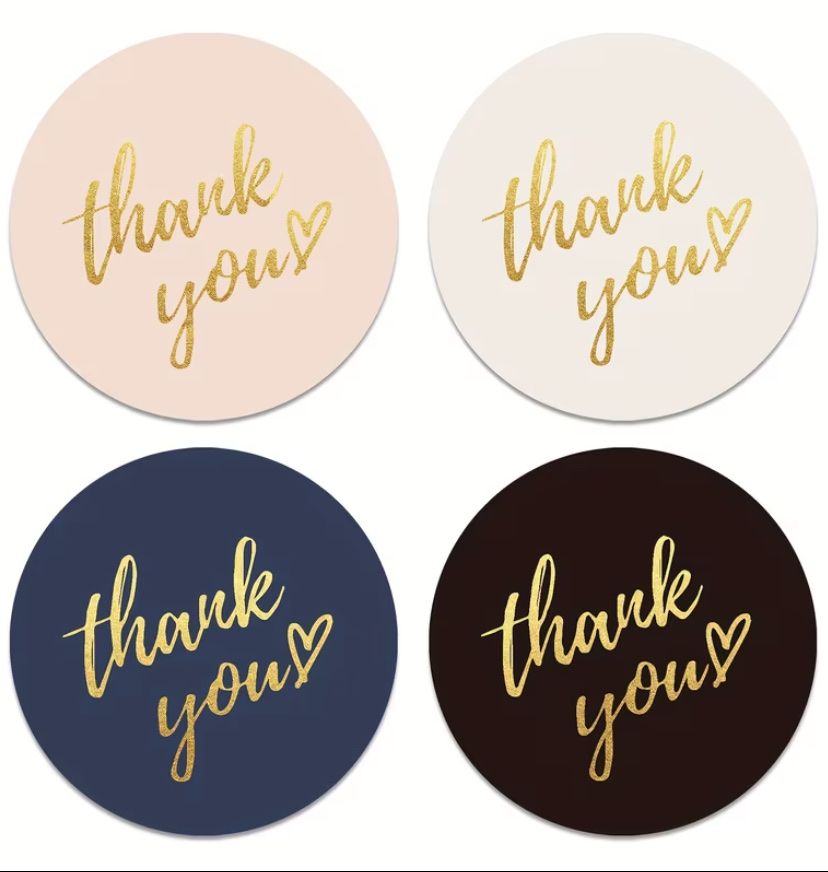 Autocollants: Set 3mal 500x stickers thank you – Neuf (Voir description) à arbon par tween_88 2