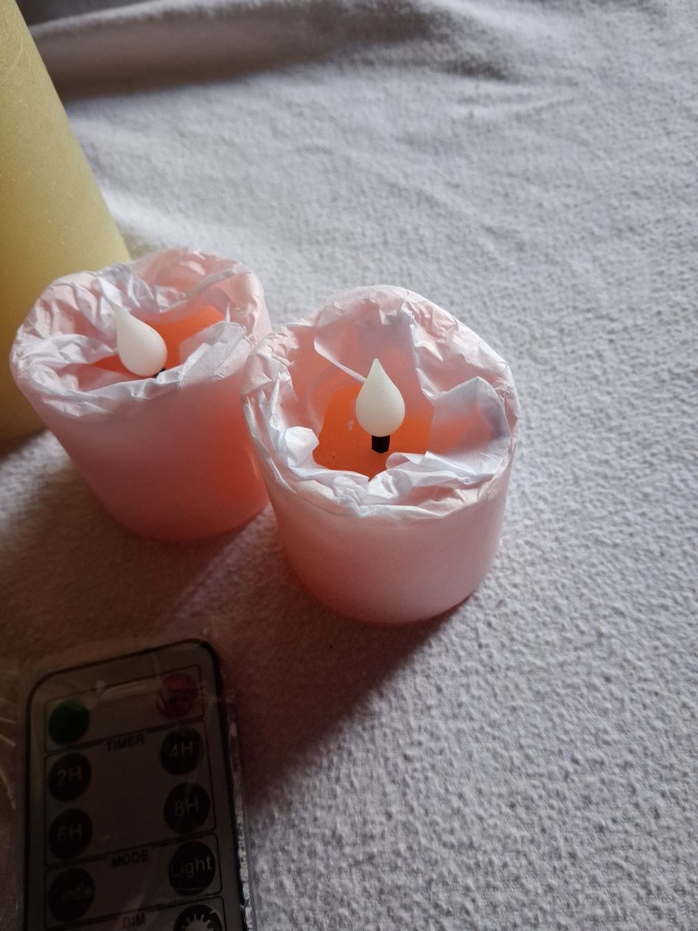 Bougies: LED Kerzen Set mit Fernbedienung  – D'occasion à Ruschein par ecf_268w 1