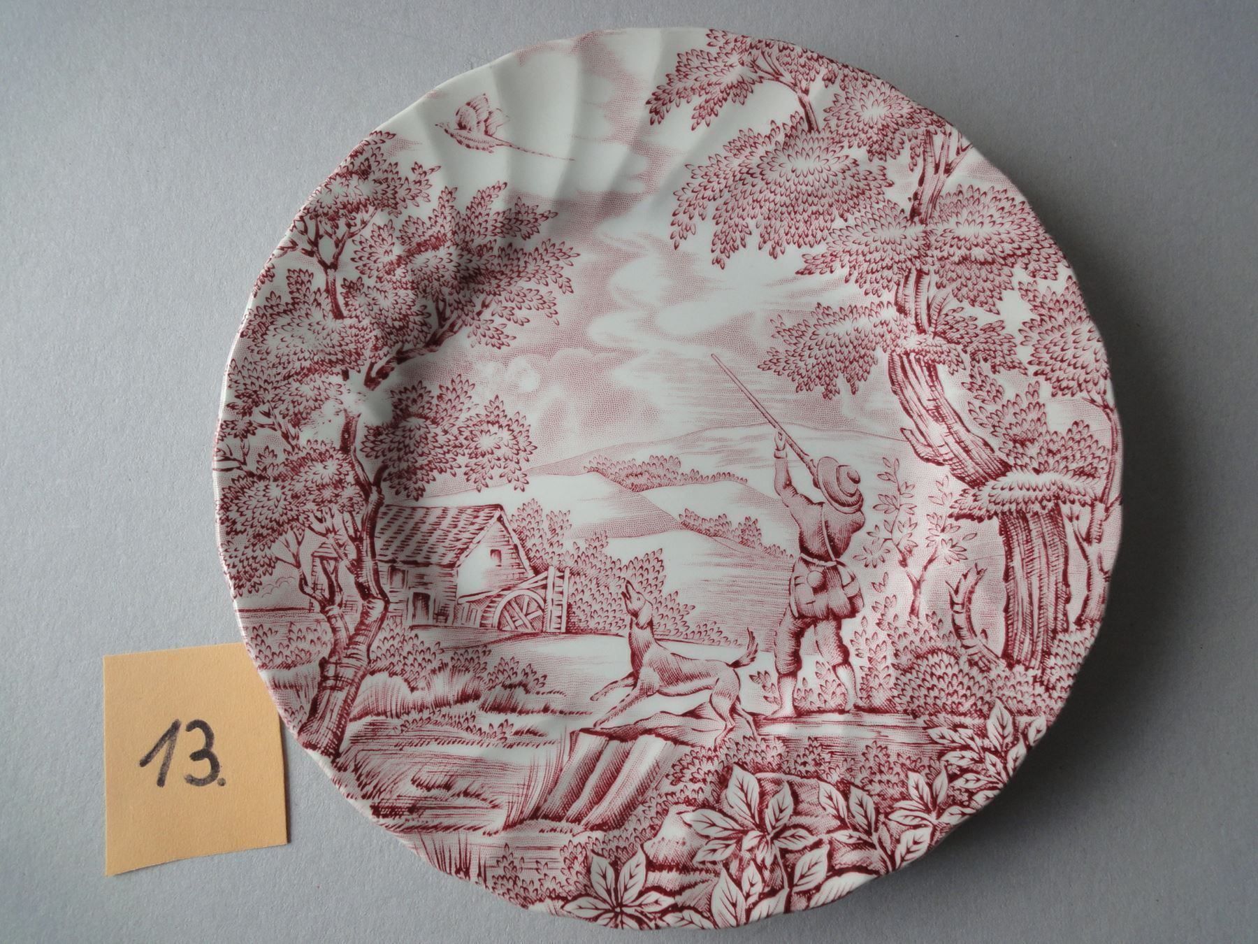 Assiettes: 2 Dessertteller Myott - The Hunter – D'occasion à Chur par omonia