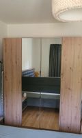 Kleiderschrank Tampa Conforama 4-tuerig mit Spiegel 205 cm