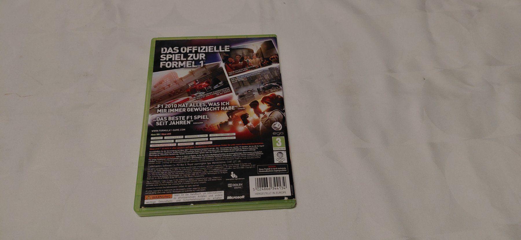 Microsoft Console: F1 2010  Xbox 360 – Usato da Gretzenbach venduto da Uli1980 2