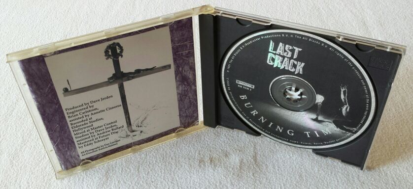 CD: Last Crack – Burning Time - CD - 1991 - First Press – Usato da Uster venduto da Zardodel 2