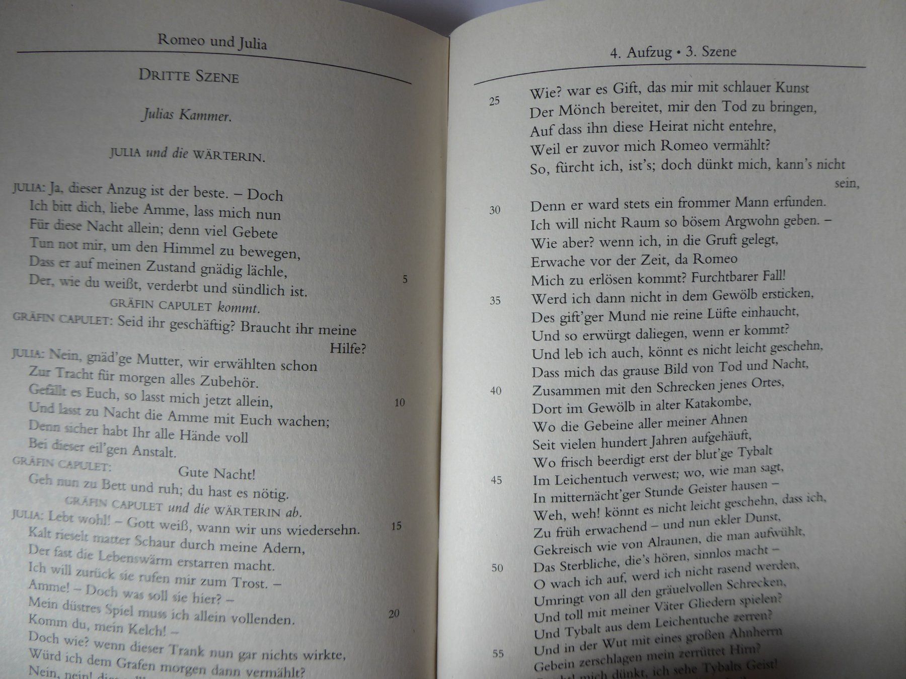 Bücher: Klassiker: Romeo u. Julia, Shakespeare – Gebraucht aus Turbenthal von Panau 2